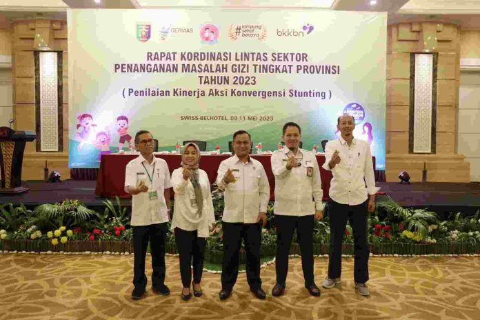 Aksi Konvergensi Penurunan Stunting Kab/Kota 2023, Arinal: Stunting Turun Rakyat Berjaya
