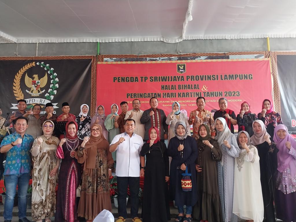 Pengda TP Sriwijaya Lampung Gelar Halal Bihalal