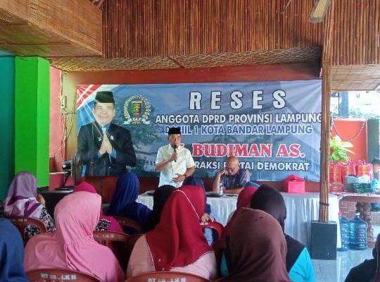 Anggota DPRD Lampung Budiman AS Sikapi Soal Keluhan Uang Komite Sekolah