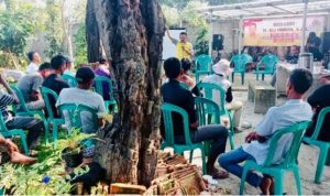 Ali Imron Anggota DPRD Lampung Serap Aspirasi Petani Di Lampung Timur.