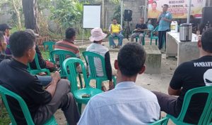 Anggota DPRD Lampung dari Fraksi Golkar Berdialog dengan Puluhan Petani Desa Labuhan Ratu V