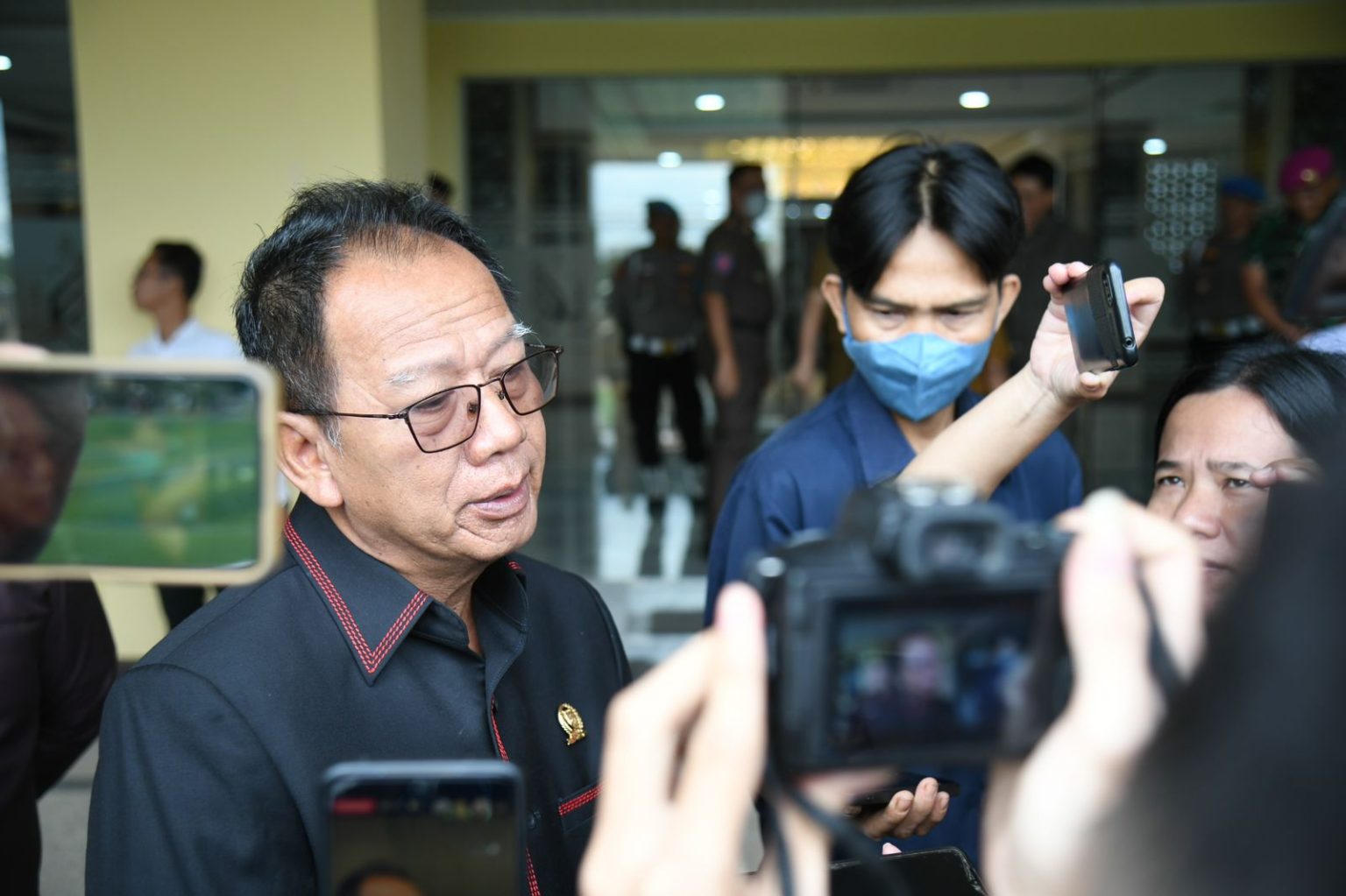 Ketua DPRD Lampung Hadiri Pisah Sambut Kapolda Lampung yang Dilaksanakan di Mapolda Lampung