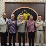 Mingrum Gumay Dampingi PD KBPP Polri Audiensi Bersama Kapolda Lampung