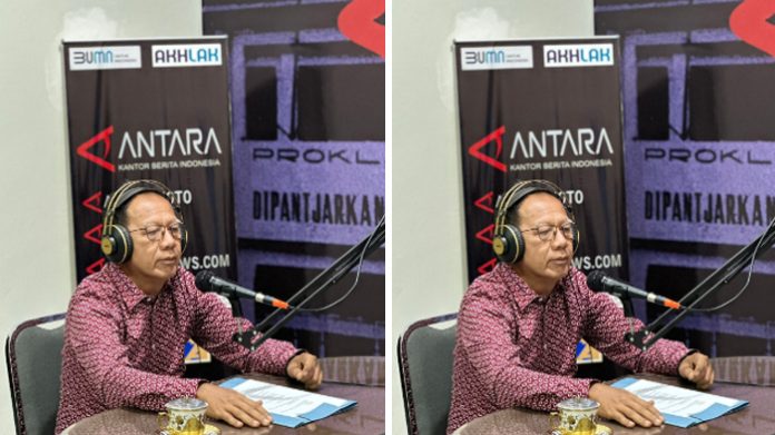 Ketua DPRD Lampung Hadiri Undangan Podcast LKBN Antara