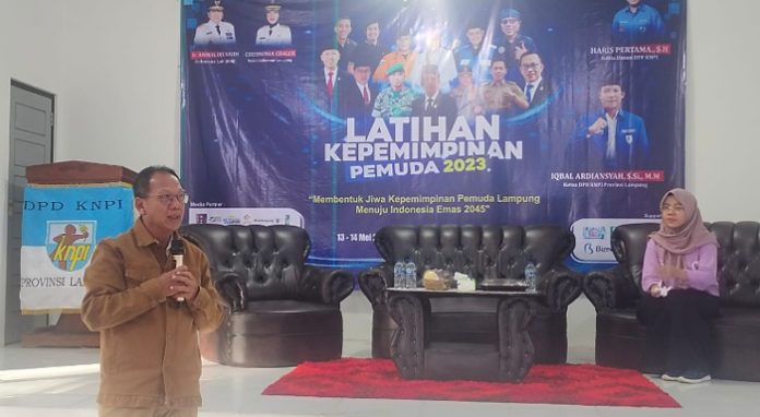 Hadiri Latihan Kepemimpinan Pemuda, Ketua DPRD Lampung: Jaga Kontestasi Demokrasi