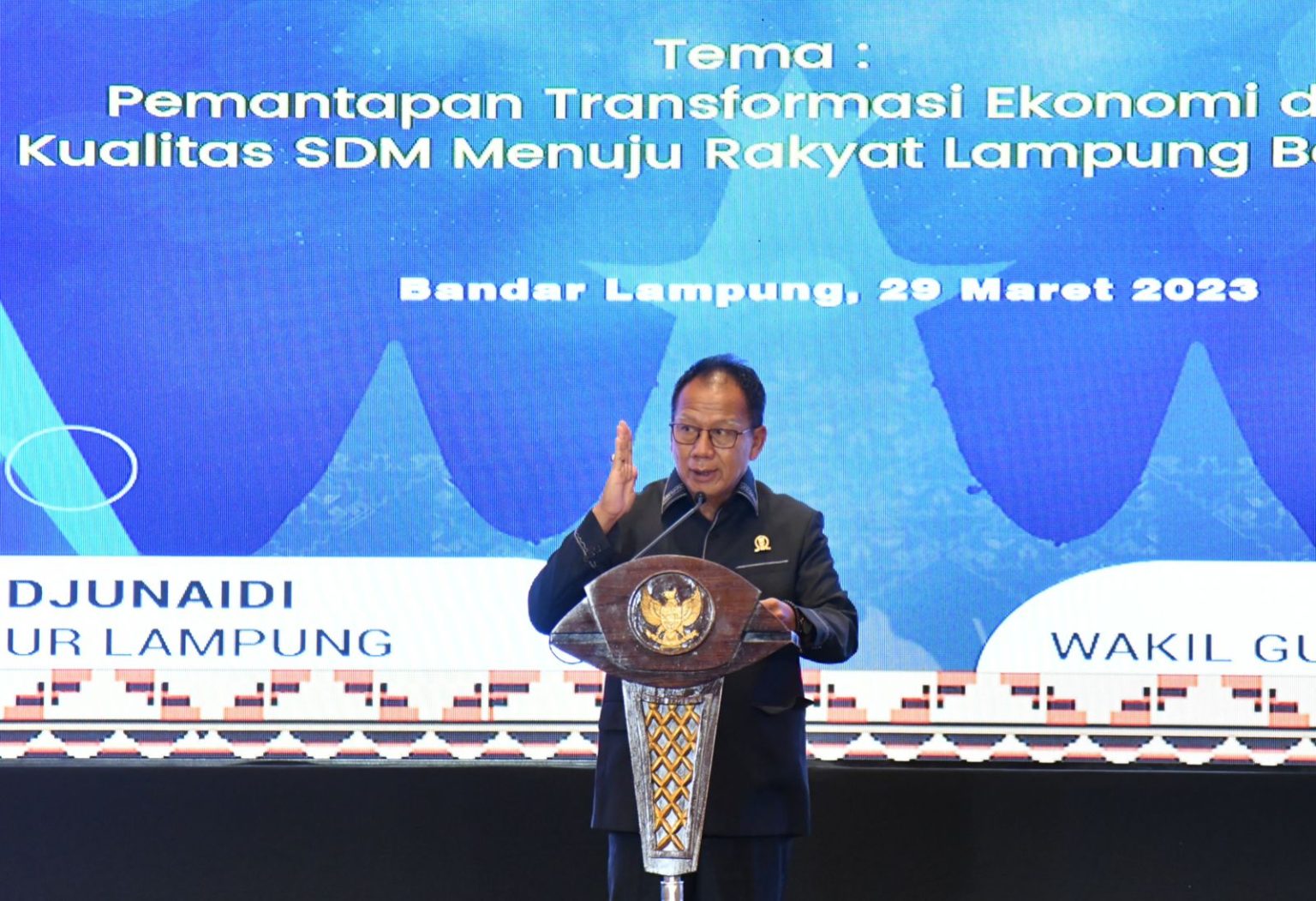 Ketua DPRD Lampung Menanggapi Aspirasi Medsos Keluhan Kenaikan Tarif Toll Ruas Bakauheni-Terbanggi