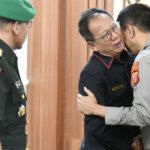 Mingrum Gumay Hadiri Pisah Sambut Kapolda Lampung