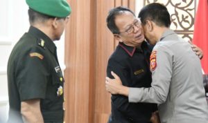 Mingrum Gumay Hadiri Pisah Sambut Kapolda Lampung