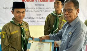Ketua DPRD Lampung Gelar Sosperda di SMA MBS Poncowati
