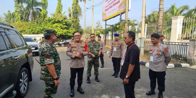 Ketua DPRD Provinsi Lampung,Ikut Menyambut Kunker Presiden RI Di Lampung.