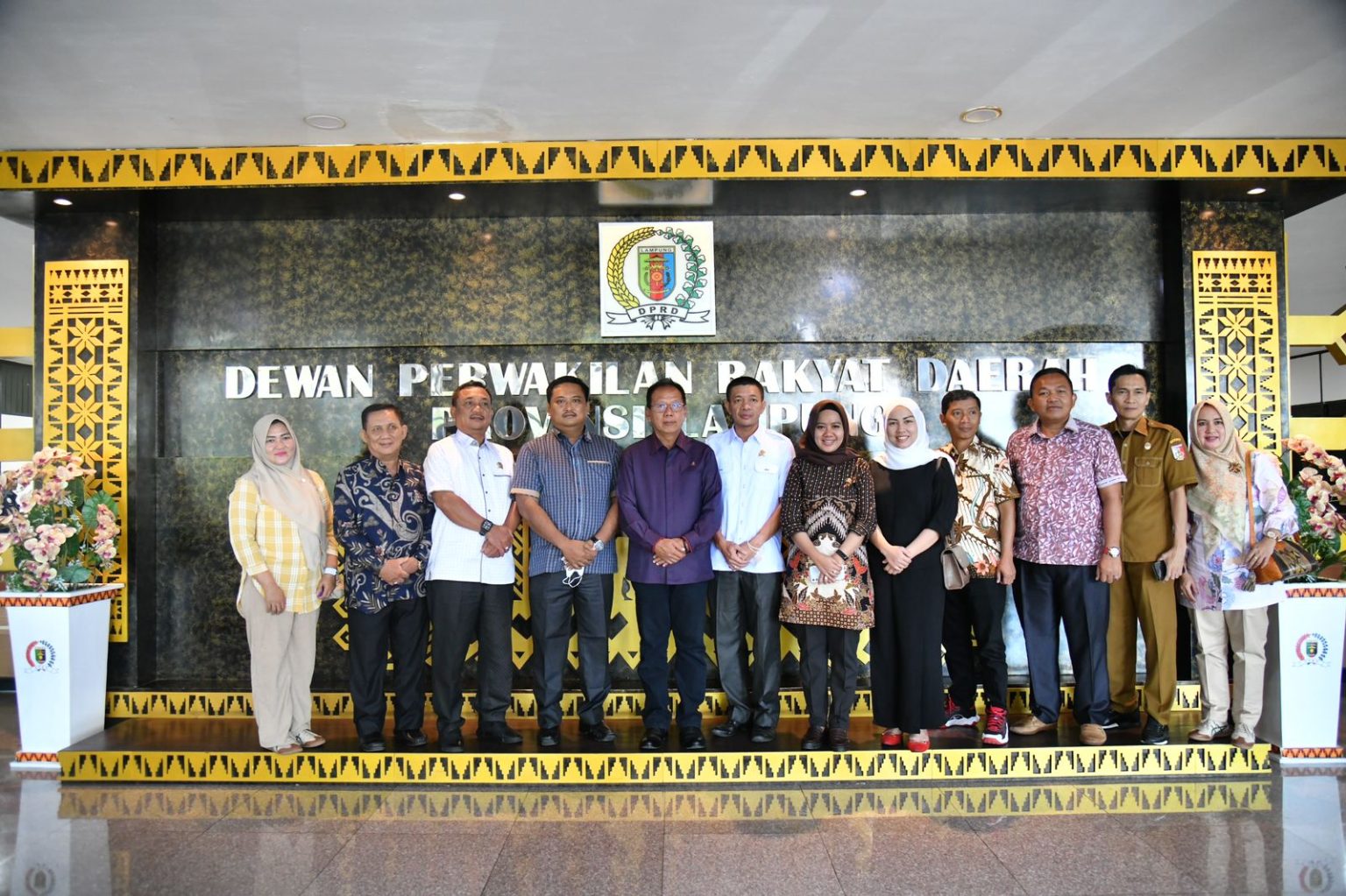 Ketua DPRD Provinsi Lampung Menerima Silaturahmi Pansus DPRD Tulang Bawang