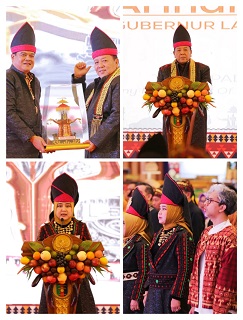 Gubernur Arinal Bersama Riana Sari Arinal Resmi Membuka Lampung Craft IV 2023