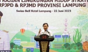 Pemprov Lampung Gelar Konsultasi Publik I Penyusunan Kajian Lingkungan Hidup Strategis RPJPD dan RPJMD dengan mengacu pada Visi Indonesia 2045