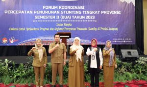 Wagub Chusnunia Optimistis Target Penurunan Stunting di Provinsi Lampung Capai 10% di Tahun 2024