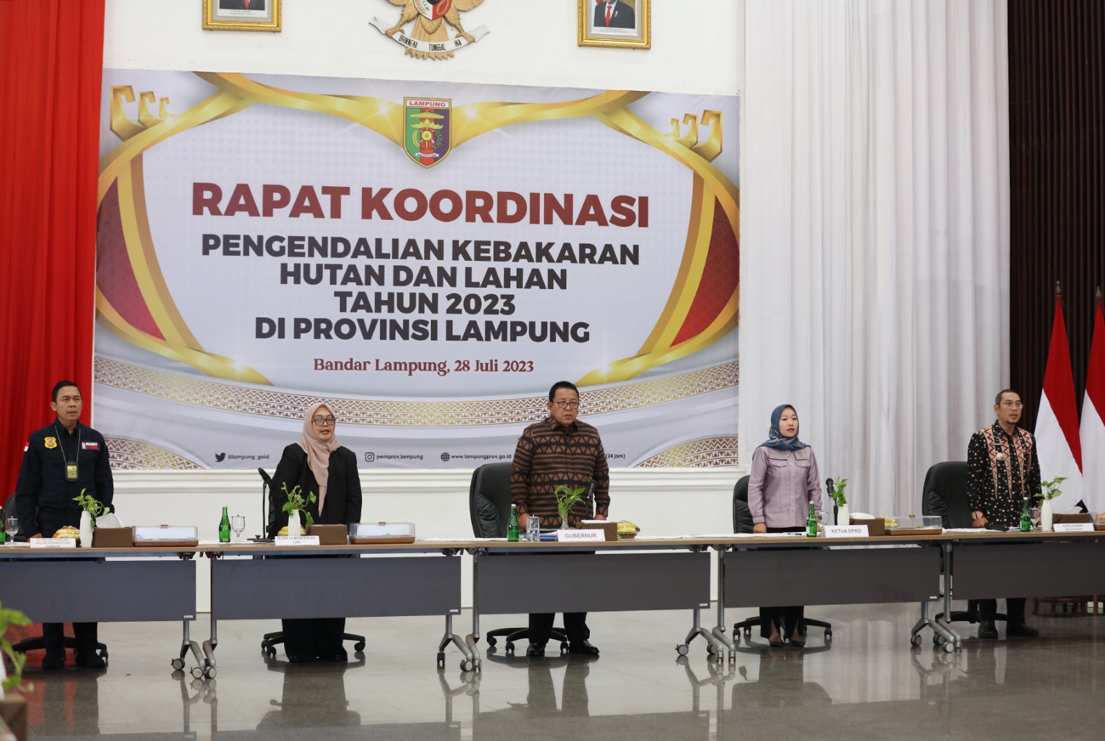 Pj. Bupati Tulang Bawang Drs Qudrotul Ikhwan MM Harapkan Seluruh Elemen Bersinergi Agar Tidak Terjadi Kebakaran Hutan dan Lahan di Kabupaten Udang Manis