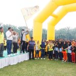 Bupati Musa Didampingi Ketua Kormi Hadiri Jalan Sehat di Kecamatan Pubian