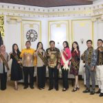 Bupati Musa Ahmad Audiensi Bersama Putri Otonomi Daerah dan Muli Mekhanai Lamteng 2023