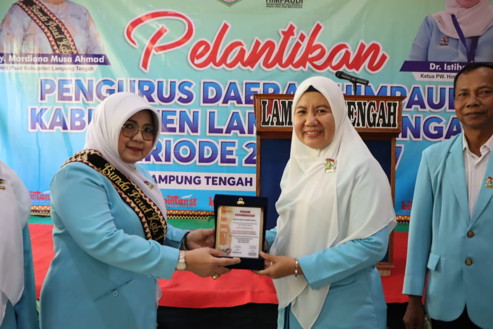 Bunda PAUD Hj. Mardiana Musa Ahmad Hadiri Pelantikan Pengurus Himpaudi