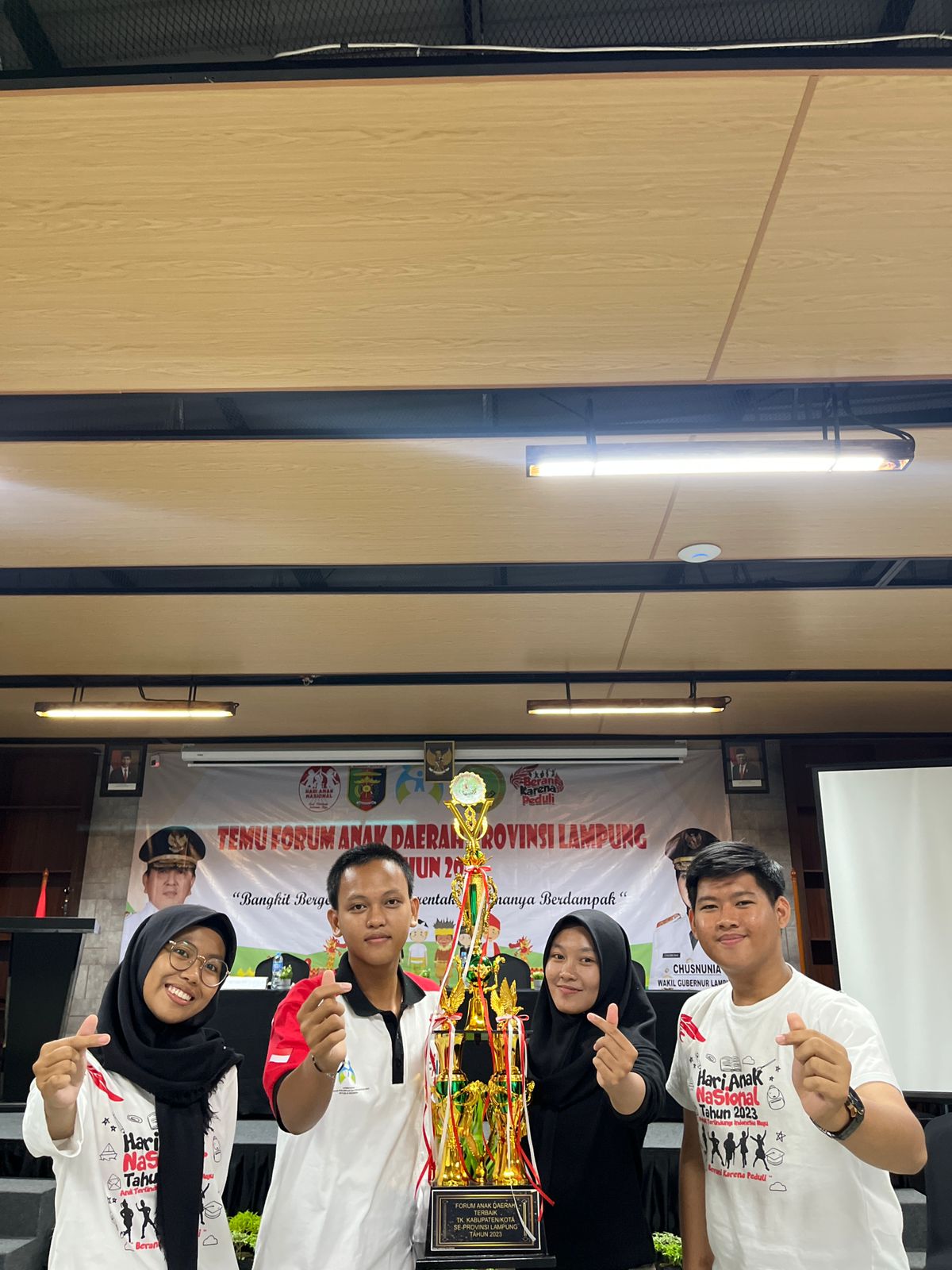 Ajang Temu Forum Anak Tahun 2023, Pj. Bupati Tuba Jelaskan Bahwa Salah Satu Definisi Unggul Yang Terdapat Dalam Tagline Tulang Bawang Udang Manis