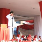 Pj Bupati Tuba Bapak Drs Qudrotul Ikhwan MM Pimpin Upacara HUT RI ke-78