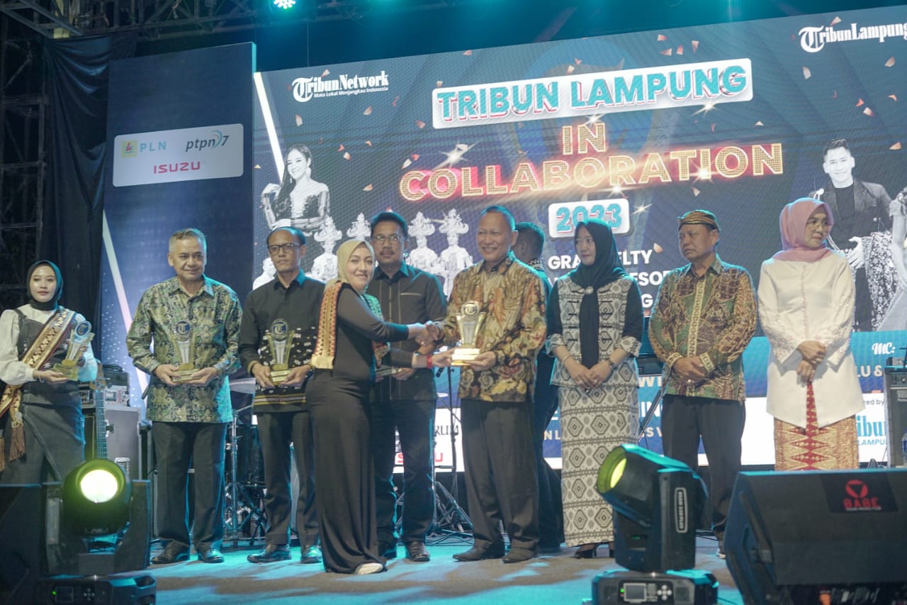 Pemkab Tulangbawang kembali raih Penghargaan dari Tribun Award 2023