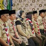 Wagub Chusnunia Lepas Kontingen Pramuka Lampung Ikuti Raimuna Nasional XII di Cibubur