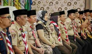 Wagub Chusnunia Lepas Kontingen Pramuka Lampung Ikuti Raimuna Nasional XII di Cibubur