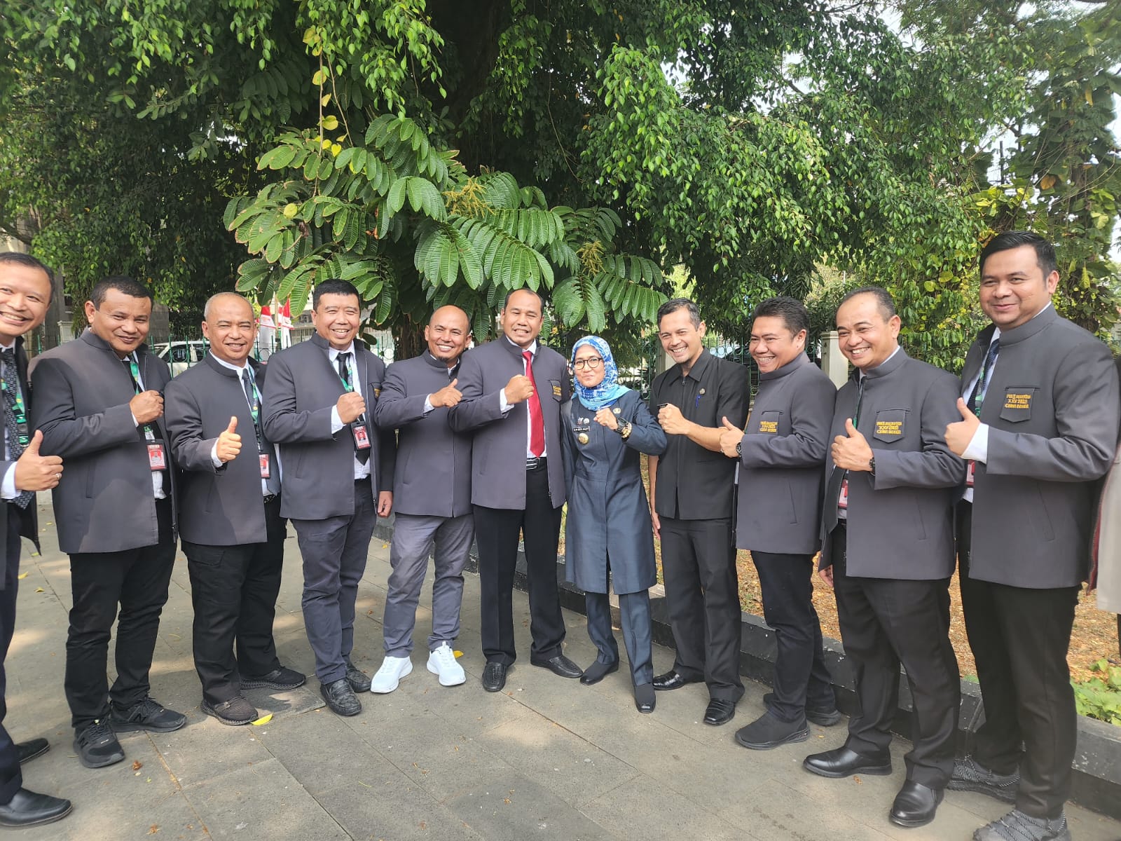 Tim VKN PKN II angkatan XXV Kementerian Pertanian RI mengunjungi Kabupaten Lebak