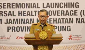 Pemprov Lampung Luncurkan Universal Health Coverage Program JKN Pemprov Lampung Luncurkan Universal Health Coverage Program JKN