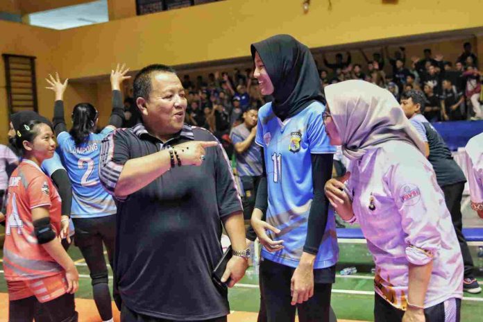 Hadiri Turnamen Bola Voli Kapolri Cup 2023, Arinal Berharap Lahirkan Atlet-atlet Muda Berprestasi