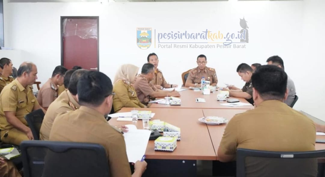 Pemkab Pesisir Barat Gelar Rapat Persiapan Hut RI Ke -78