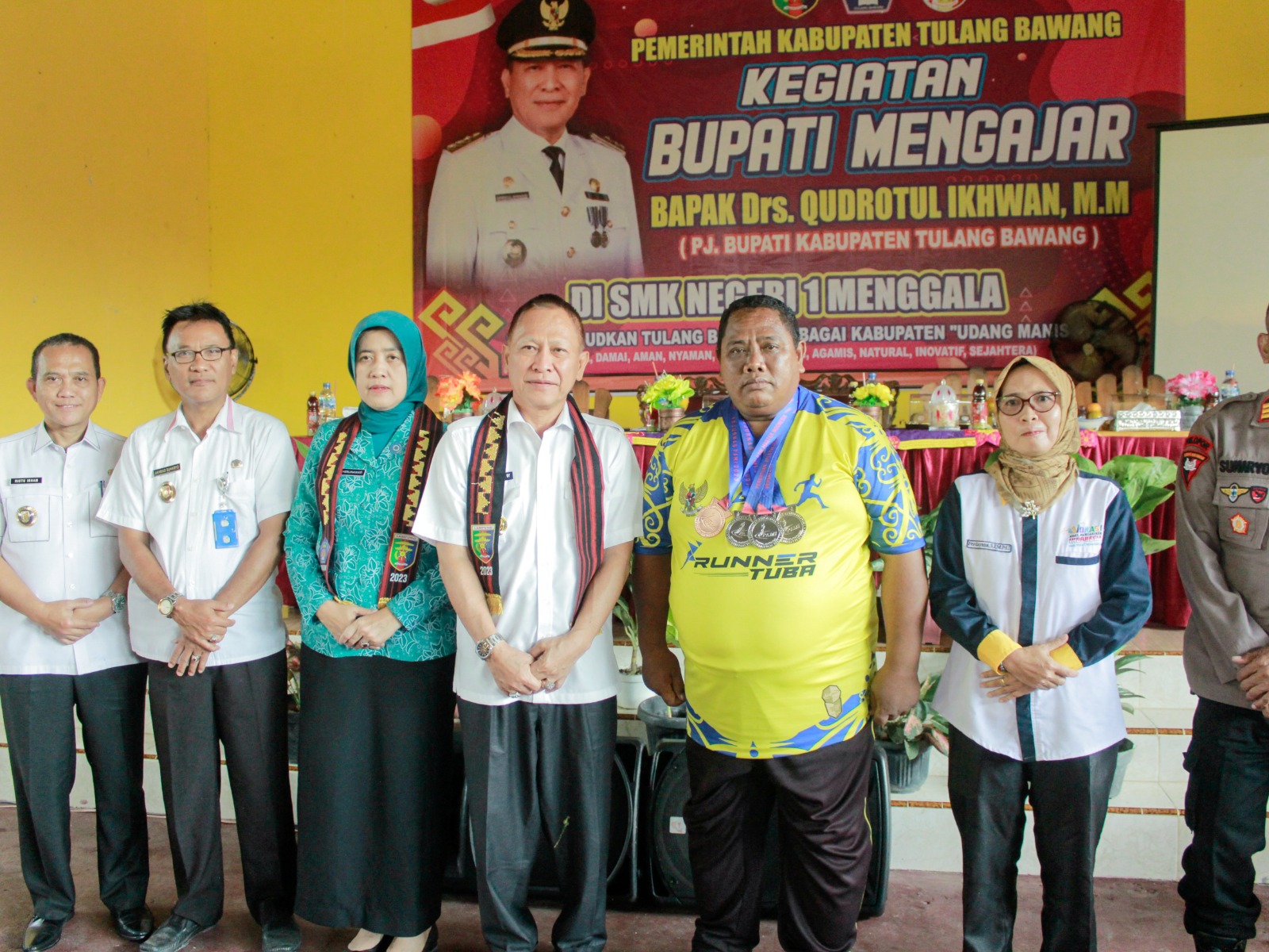 Drs Qudrotul Ikhwan MM Adakan Kunjungan Kerja Ke Kecamatan Menggala Timur