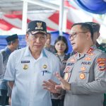 Kapolda Lampung Pantau Secara Langsung Pelaksanaan Pilkakam Kabupaten Tulang Bawang