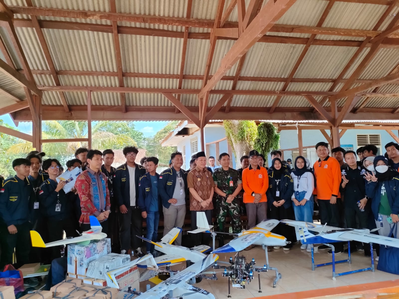 Tulang Bawang – Pj Bupati Tuba Drs Qudrotul Ikhwan MM Hadiri Acara KRTI Tahun 2023 Tingkat Nasional di Lanud Pangeran M Bun Yamin 