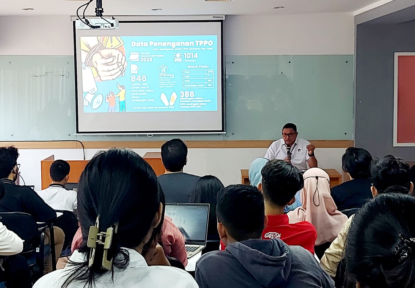 Kuliah Umum di Kampus UI Kombes Pol Hengki Haryadi Paparkan Kejahatan TPPO Hingga Mafia Ginjal International