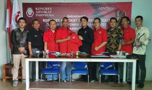 Sekjend LBH SMSI Pusat Gabung DPD KAI Lampung Sekjend LBH SMSI Pusat Gabung DPD KAI Lampung