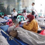 HUT KORPRI KE-52, PEMKAB PESIBAR GELAR DONOR DARAH SUKARELA