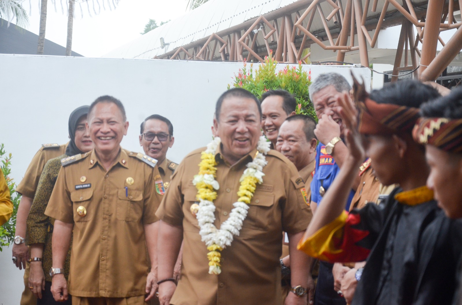PJ Bupati Tuba Sambut Kunker Gubernur Lampung