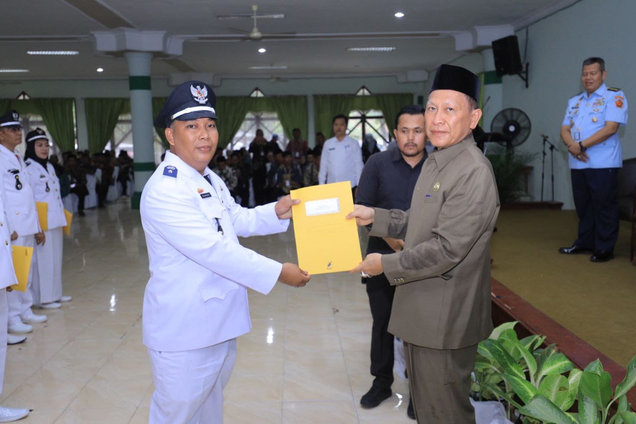 PJ Bupati Lantik Kakam di Ruang Islamic Senter Tuba