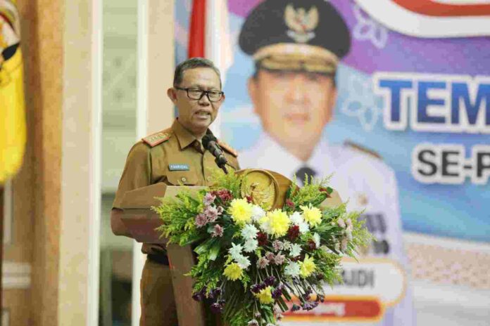 Sekdaprov Fahrizal Buka Temu Kader PKK se-Provinsi Lampung Tahun 2023