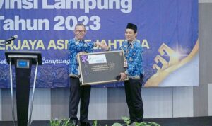 Sekdaprov Fahrizal Buka Raker Korpri Provinsi Lampung Tahun 2023