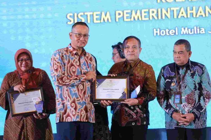 Provinsi Lampung Raih Penghargaan Dari Kementerian Kominfo