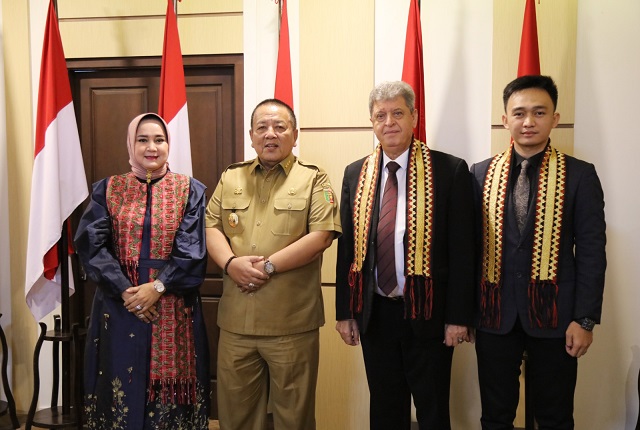 Gubernur Arinal Terima Kunjungan Diplomasi Duta Besar Palestina untuk Indonesia Zuhair Al-Shun