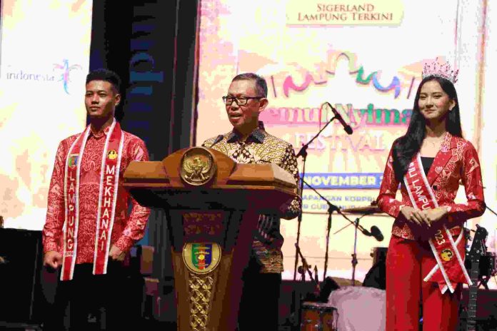 Festival Nemui Nyimah 2023 Resmi Dibuka, Simbol Kebersamaan, Keharmonisan, dan Kekayaan Budaya