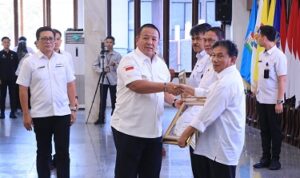 Gubernur Arinal Serahkan Secara Digital DIPA dan Daftar Alokasi TKD Tahun Anggaran 2024