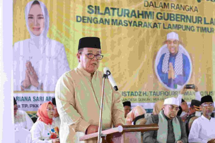 Pemprov Lampung Gelar Pengajian Akbar di Kabupaten Lampung Timur