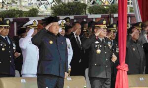 Gubernur Lampung dan Jajaran Forkopimda Ikuti Upacara Peringatan HUT TNI ke-78 Gubernur Lampung dan Jajaran Forkopimda Ikuti Upacara Peringatan HUT TNI ke-78