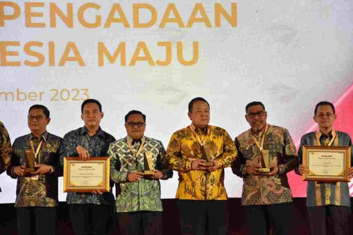 Pemprov Lampung Raih Anugerah Pengadaan 2023 untuk Penggunaan PDN Terbesar