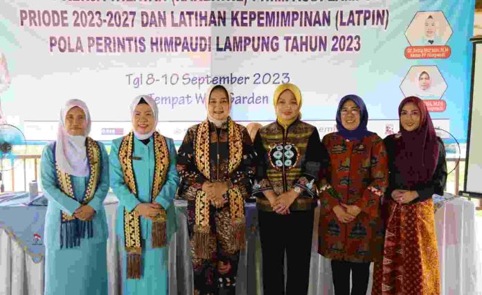 Bunda PAUD Riana Sari Arinal Buka Rakerwil I Himpaudi Lampung