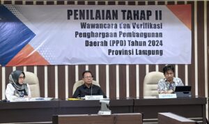 Ketua DPRD Lampung Hadiri Acara Penilaian Tahap 2 Penghargaan Pembangunan Daerah Ketua DPRD Lampung Hadiri Acara Penilaian Tahap 2 Penghargaan Pembangunan Daerah